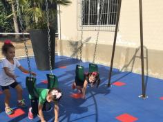 Grupo Folha, Mar e Peixes aprendendo e brincando no Espaço Verde