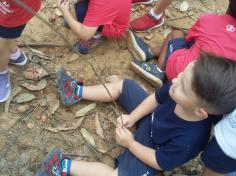 Grupo Folha, Mar e Peixes aprendendo e brincando no Espaço Verde