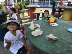 Grupo Folha, Mar e Peixes aprendendo e brincando no Espaço Verde