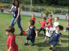 Grupo Folha, Mar e Peixes aprendendo e brincando no Espaço Verde