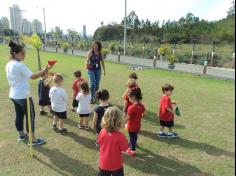 Grupo Folha, Mar e Peixes aprendendo e brincando no Espaço Verde