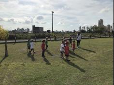 Grupo Folha, Mar e Peixes aprendendo e brincando no Espaço Verde