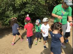 Grupo Folha, Mar e Peixes aprendendo e brincando no Espaço Verde