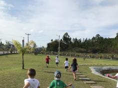 Grupo Folha, Mar e Peixes aprendendo e brincando no Espaço Verde