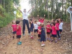 Grupo Folha, Mar e Peixes aprendendo e brincando no Espaço Verde