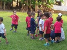 Grupo Folha, Mar e Peixes aprendendo e brincando no Espaço Verde