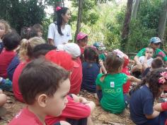 Grupo Folha, Mar e Peixes aprendendo e brincando no Espaço Verde