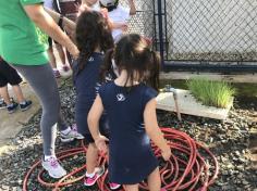 Grupo Folha, Mar e Peixes aprendendo e brincando no Espaço Verde