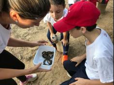 2º ano C e 3º ano C visitam o Espaço Verde