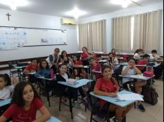 Professora Shirley nos 5ºs anos!