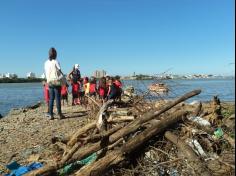 Infantil II em aula passeio na Beira Rio