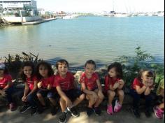 Infantil II em aula passeio na Beira Rio