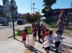 Infantil II em aula passeio na Beira Rio