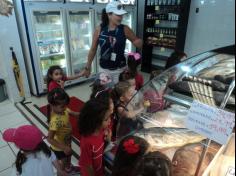 Infantil II em aula passeio na Beira Rio