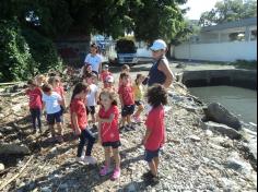 Infantil II em aula passeio na Beira Rio