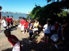 Infantil II em aula passeio na Beira Rio