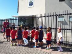 Infantil II em aula passeio na Beira Rio