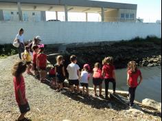 Infantil II em aula passeio na Beira Rio