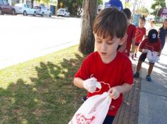 Infantil II em aula passeio na Beira Rio