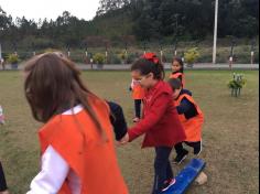 2º ano A e 3º ano A no Espaço Verde com o LEAS.