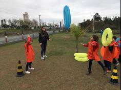 2º ano A e 3º ano A no Espaço Verde com o LEAS.