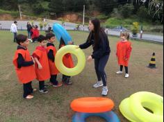 2º ano A e 3º ano A no Espaço Verde com o LEAS.