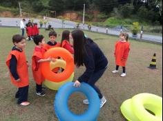 2º ano A e 3º ano A no Espaço Verde com o LEAS.