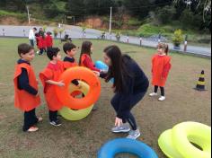 2º ano A e 3º ano A no Espaço Verde com o LEAS.