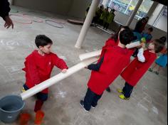 2º C e 3º C participam de aula de campo no Espaço Verde