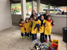 2º C e 3º C participam de aula de campo no Espaço Verde