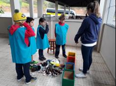 2º C e 3º C participam de aula de campo no Espaço Verde