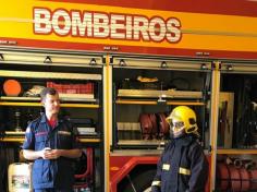 2º ano C visita o Corpo de Bombeiros