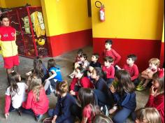 2º ano C visita o Corpo de Bombeiros