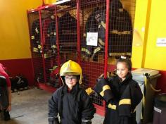 2º ano C visita o Corpo de Bombeiros