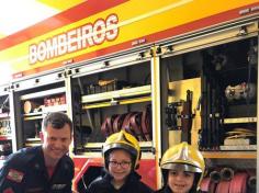 2º ano C visita o Corpo de Bombeiros