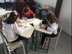 Tarde de aprendizagens no 1ºAno B: Boi de mamão e Mula sem cabeça