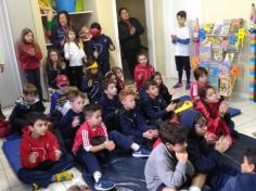 Grupo Liga da Amizade faz visita à Escola de Educação Inclusiva Vovó Biquinha.