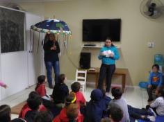 Grupo Liga da Amizade faz visita à Escola de Educação Inclusiva Vovó Biquinha.