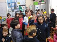 Grupo Liga da Amizade faz visita à Escola de Educação Inclusiva Vovó Biquinha.