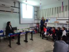 Visita dos Pais na sala do 1º ano D