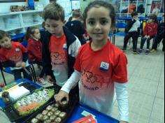 Visita dos Pais na sala do 1º ano D