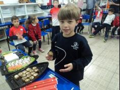 Visita dos Pais na sala do 1º ano D