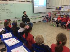 Visita dos Pais na sala do 1º ano D