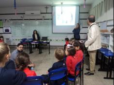 Visita dos Pais na sala do 1º ano D