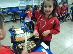 Visita dos Pais na sala do 1º ano D