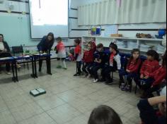 Visita dos Pais na sala do 1º ano D