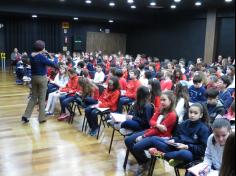 Palestra de vovó professora nos 4ºs anos