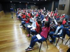 Palestra de vovó professora nos 4ºs anos