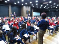 Palestra de vovó professora nos 4ºs anos