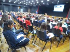 Palestra de vovó professora nos 4ºs anos